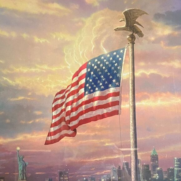 "The Light of Freedom" by Thomas Kinkade Offset Lithograph - Picture 3 of 10